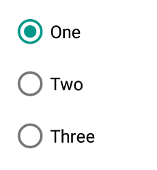 RadioButton on Android